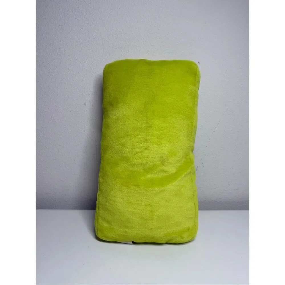 Rare Vintage Neon Green Scooby Doo Plush Pillow Throw Pillow Y2K Room Decor